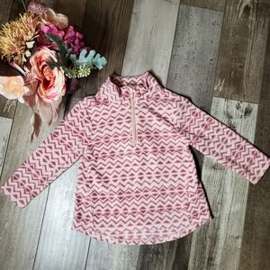 Old Navy Printed Micro-Performance Fleece Half-Zip Jacket for Toddler Girls